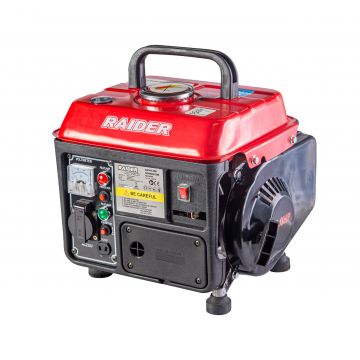 Generator curent electric Raider RD-GG08, 0.65 kw, 2 x 230 V, capacitate rezervor 4 l Generator curent electric Raider RD-GG08, 0.65 kw, 2 x 230 V, capacitate rezervor 4 l