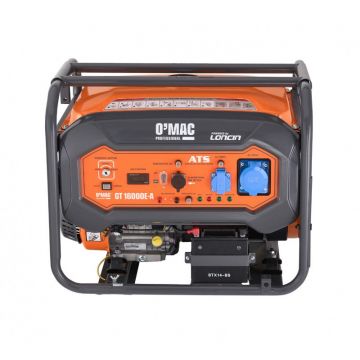 Generator curent O-Mac GT 16000E-A pe benzina, 4 timpi, 10KW, 459 cc, 25L, 8 ore