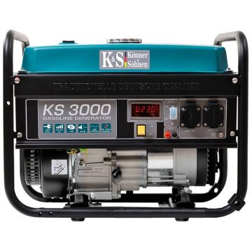 Generator de curent 3 kW benzina PRO - Konner & Sohnen - KS-3000