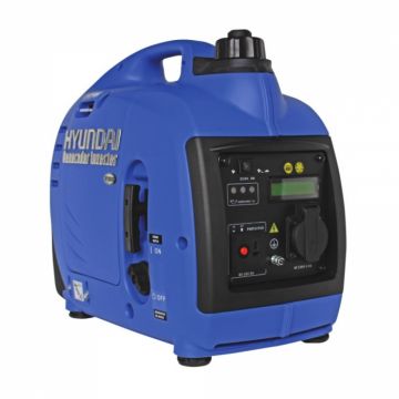 Generator de curent digital tip inverter pe benzina Hyundai HY1000Si, 1.8CP, 53.2CMC, 2.2L Generator de curent digital tip inverter pe benzina Hyundai HY1000Si, 1.8CP, 53.2CMC, 2.2L