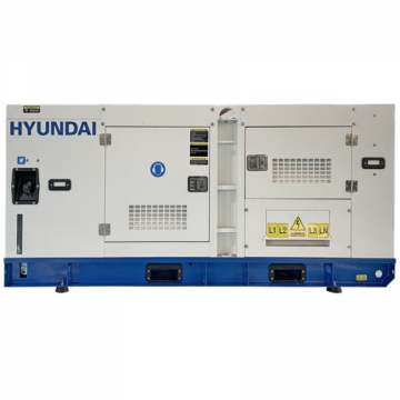 Generator De Curent Trifazat Cu Motor Diesel DHY70L Alb/Albastru