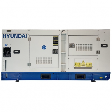 Generator De Curent Trifazat Cu Motor Diesel DHY90L Alb/Albastru