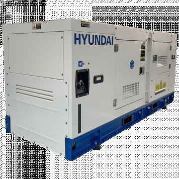Generator de curent trifazat cu motor diesel Hyundai DHY80L, 70KW, 260L
