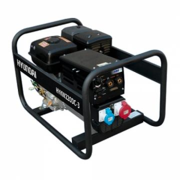 Generator de curent trifazat cu sudura Hyundai HYKW220DC-3M, 15CP, 420CMC, 6.5L Generator de curent trifazat cu sudura Hyundai HYKW220DC-3M, 15CP, 420CMC, 6.5L