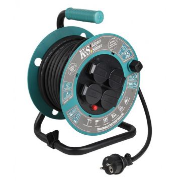 Prelungitor Rola 15m Cablu - KS-CR-15M