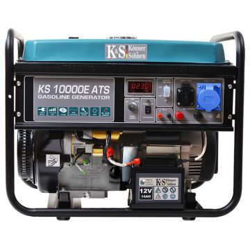 SH - RESIGILAT - Generator de curent 8 kW benzina PRO - Konner & Sohnen - KS-10000E-ATS