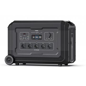 Statie acumulator portabil pentru incarcare rapida FastCharge, LiFePO4, Generator Solar Power Station - 5000W, 5040Wh - WP-PS5