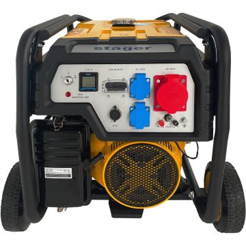 FD 10000E3R Automatic Generator open-frame 8.5kW trifazat benzina pornire electrica