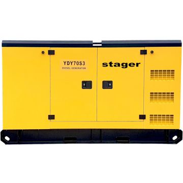 Generator Insonorizat 70kVA 89A 1500rpm Trifazat Diesel