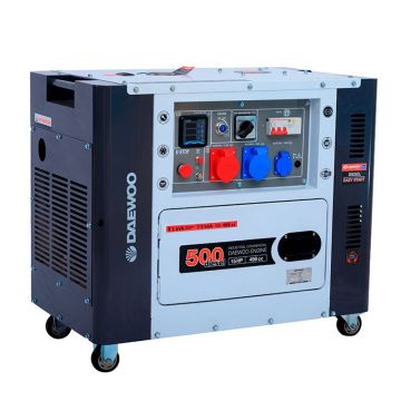 Generator Daewoo DDAE10000DSE-3B Diesel 8.1 KW (400V) MAX 7.5KW (400V) Electric Starter