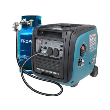 Generator de curent 4 kW inverter - benzina - insonorizat - Konner & Sohnen - KS-4000iEG-S