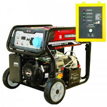 Generator de curent monofazat 7.0 kW, SC 8000E-ATS Top