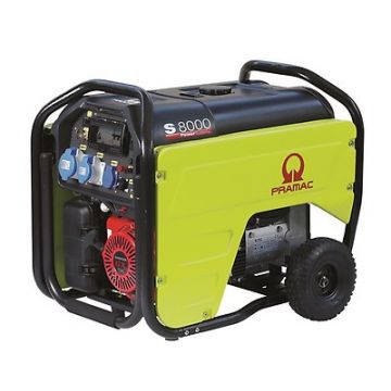 Generator de curent monofazat S8000 +AVR +CONN, 6,4kW - Pramac
