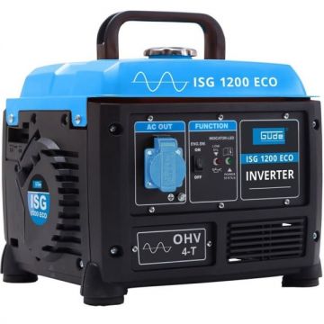 Generator de curent pe benzina cu invertor ISG 1200 ECO Guede 40657, 1200 W