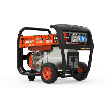 Generator de curent si sudura 6.5 kW, 200A - benzina, 230V, prize IP67 - Genergy Timanfaya II S