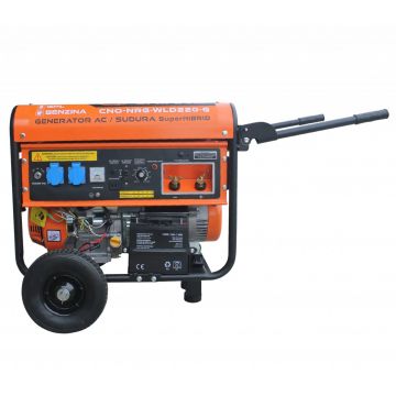 Generator de sudura 220A MMA si curent 5.5kW SuperHYBRID CRIANO - CNO-NRG-WLD220G
