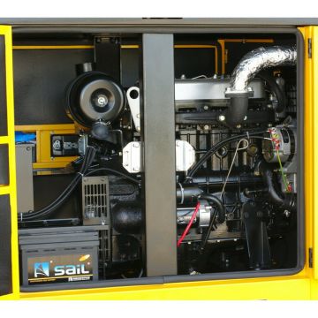 Generator insonorizat Stager YDY22S diesel monofazat 20kVA, 87A, 1500rpm
