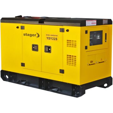 Generator Insorizat 22kVA 87A 1500rpm Monofazat Diesel