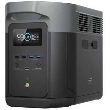 Generator Solar Power Station Delta 2 Max - 2048Wh, 2400W, LiFePO4 - statie acumulator portabila - EcoFlow-EFDELTA2Max-EU
