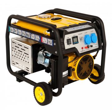 Stager FD 4000E generator open-frame 3.3kW, monofazat, benzina, pornire electrica