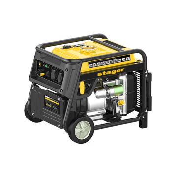 Stager YGE8000i Generator digital invertor monofazat, 7.2kW, benzina, pornire la sfoara