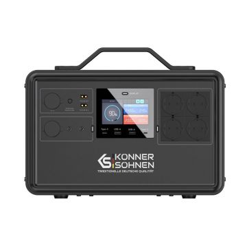 Statie acumulator portabil pentru incarcare electrica, UPS, PowerBank - 2240Wh, 2400W - KS-2400PS
