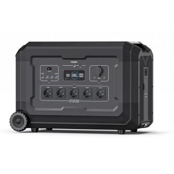 Statie acumulator portabil pentru incarcare rapida FastCharge, LiFePO4, Generator Solar Power Station - 5000W, 5040Wh - WP-PS5