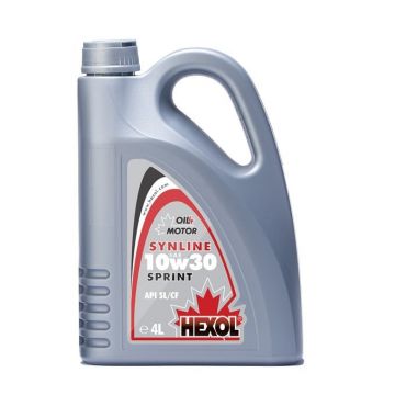 Ulei sintetic SAE 10W30 HEXOL SYNLINE SPRINT flacon 4 Litri - HEXOL-100035-m2