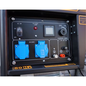 YDE6500E Generator open frame 4.5kW monofazat diesel pornire la cheie