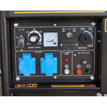 YDE6500EW Generator sudare diesel monofazat 4kVA curent sudare 160A pornire la cheie