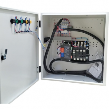 Automatizare Pentru Generatoare Electrice Trifazate ATS-63A Alb