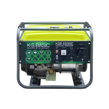 Generator de curent 5.5 kW benzina BASIC LINE - Konner & Sohnen - KSB-6500C