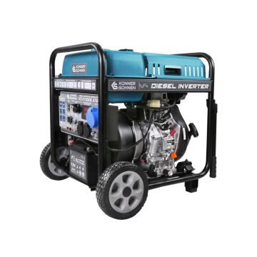 Generator de curent 5.5 kW inverter - DIESEL - Konner & Sohnen - KS-6100i-DЕ-ATSR