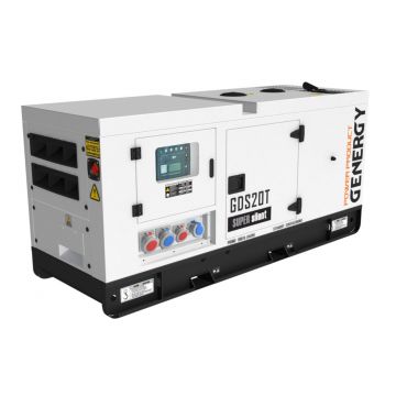 Generator de curent stationar 16 kW - diesel, 400V, insonorizat - Genergy GDS20T