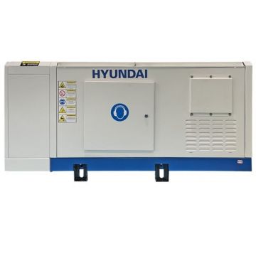 Generator de curent trifazat insonorizat cu motor diesel, 22kW - Hyundai DHY25L
