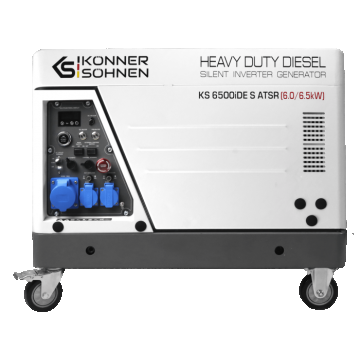 Generator invertor diesel in carcasa insonorizata KS 6500iDE S ATSR