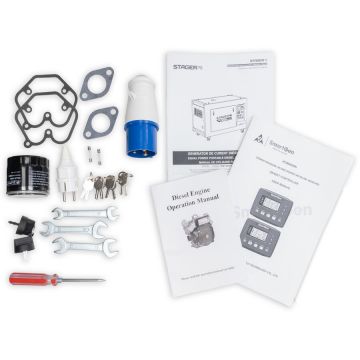 Generator profesional  YDE15000TA-TA3 diesel 11.5 kW DualPower 230-400V insonorizat pornire electrica